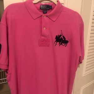 Men’s Pink Polo - Excellent Condition
